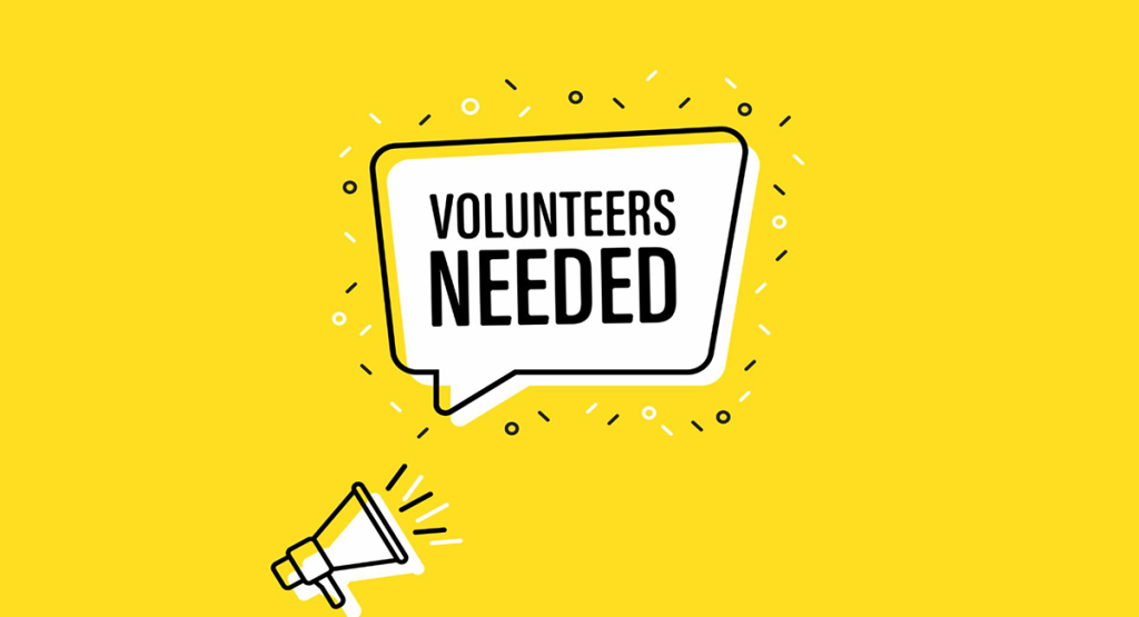Volunteers needed